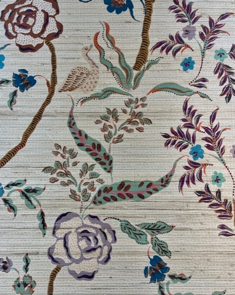 Parker and Jules Eversley is inspired by rococo-era Spitalfields silk designs