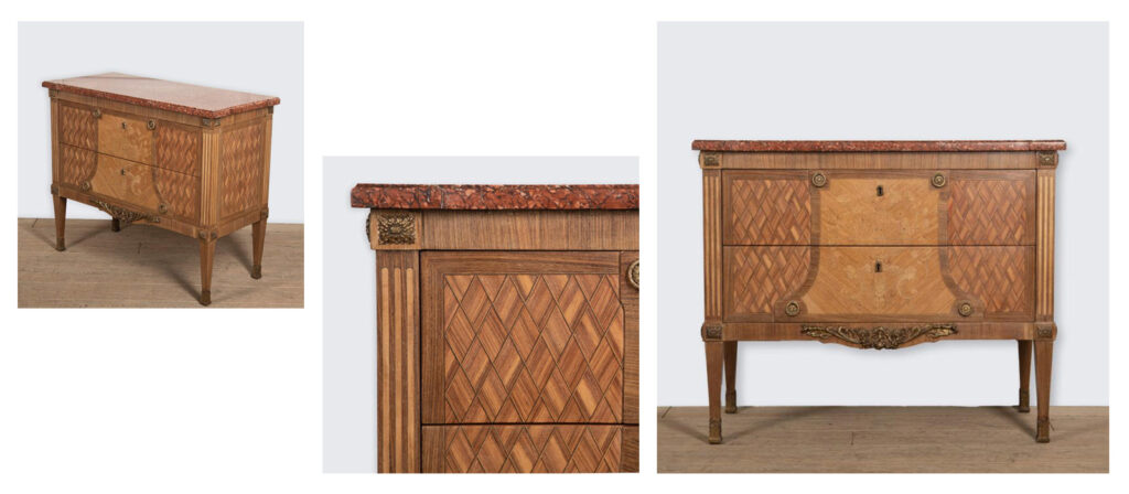 French 19th Century Inlaid Commode Hudson Antiques